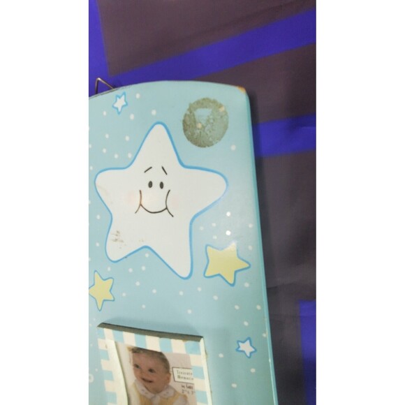 Baby Height Growth Chart Hanging Rulers Kids Room Wall Wood Frame Home Decor New - Picture 8 of 9